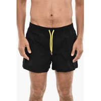 Bermude Printed Pacman Swimshorts With Dawstrings Barbati