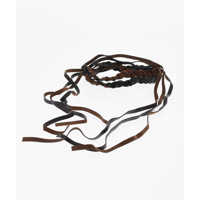 Coliere Braided Leather Rodeo Boy Necklace Barbati