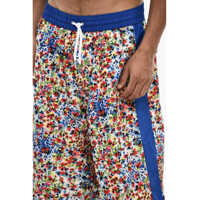 Sorturi de baie DSQUARED2 pentru Barbati - Sorturi de baie DSQUARED2 Maxi Swim Shorts With Floral Print Blue Barbati (BM 18228403) - B-mall.ro