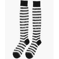 Sosete Two-Tone Striped Long Socks Femei