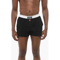 Lenjerie intima Stretch Cotton Boxer With Patch Detail Barbati