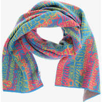 Esarfe Jacquard Wool Scarf With All-Over Logo Barbati