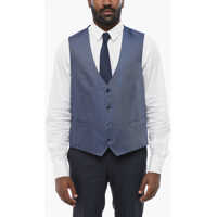 Veste costum Cerimonia Academy Textured Satin Silk Vest Barbati