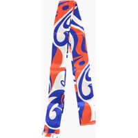 Esarfe Patterned Silk Slim Foulard Femei