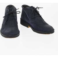 Ghete Id Solid Color Suede Desert Boots With Crepe Sole Barbati