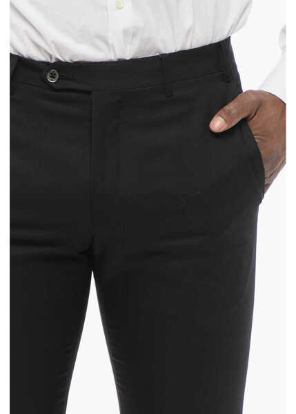 Pantaloni casual CORNELIANI Wool Academy Pants Black Barbati (BM 18229159) 3