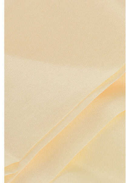 Esarfe DSQUARED2 Solid Color Silk Slim Foulard Yellow Barbati (BM 18229180) 2