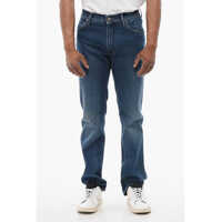 Blugi drepti Id Luxury Straight Fit Denims With Embroidered Logo Barbati