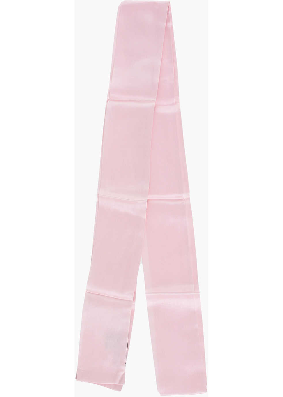 Esarfe DSQUARED2 Solid Color Silk Slim Foulard Pink Femei (BM 18229378) 1