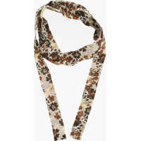 Esarfe Floral-Motif Silk Foulard Barbati