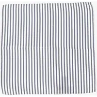 Esarfe Two-Tone Striped Silk Pocket Square Barbati