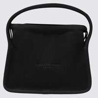 Genti de mana Alexander Wang Black Cotton Ryan Handbag Femei