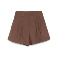 Pantaloni casual Federica Tosi Shorts Femei