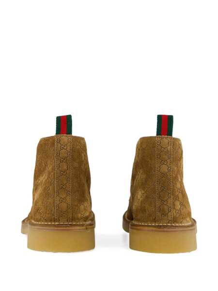 Bocanci Gucci Gucci Boots Beige Barbati (BM 18231282) 4