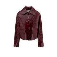 Geci Self-Portrait Leather Jacket Femei