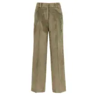 Pantaloni casual Peserico Corduroy Trousers Femei
