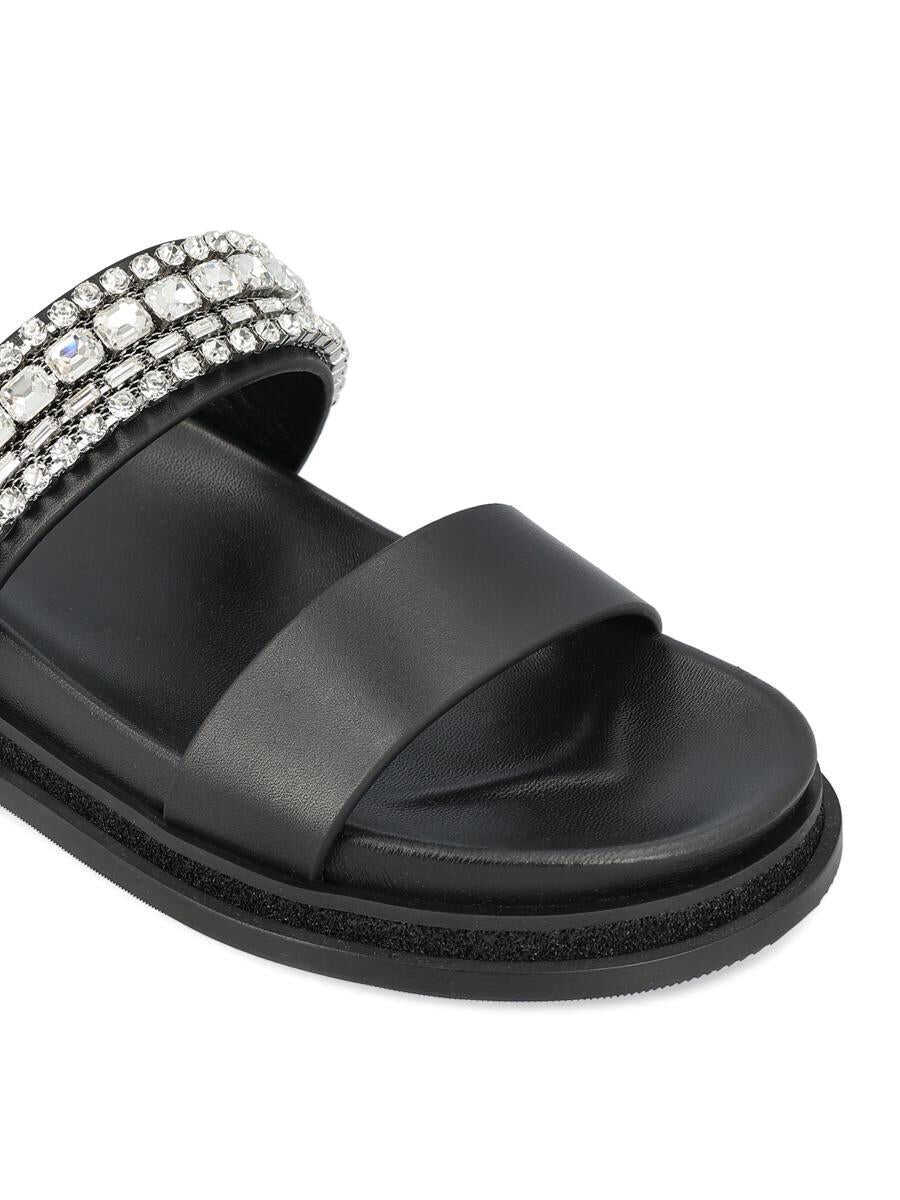 Sandale Jimmy Choo Jimmy Choo Sandals BLACK/CRYSTAL Femei (BM 18232620) 4