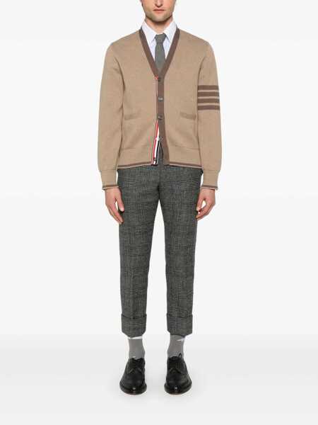 Pulovere Thom Browne Thom Browne Sweaters MED BROWN Barbati (BM 18232926) 2