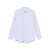 Camasi Etro Light Blue Cotton Shirt Barbati