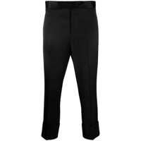 Pantaloni casual SAPIO Sapio Satin-Finish Cropped Tailored Trousers