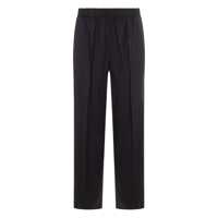 Pantaloni casual Fabiana Filippi Dark Blue Wool Pants Femei