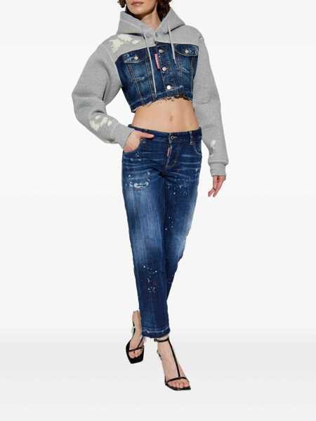 Blugi DSQUARED2 DSQUARED2 Boston Jean Clothing BLUE Femei (BM 18233427) 2