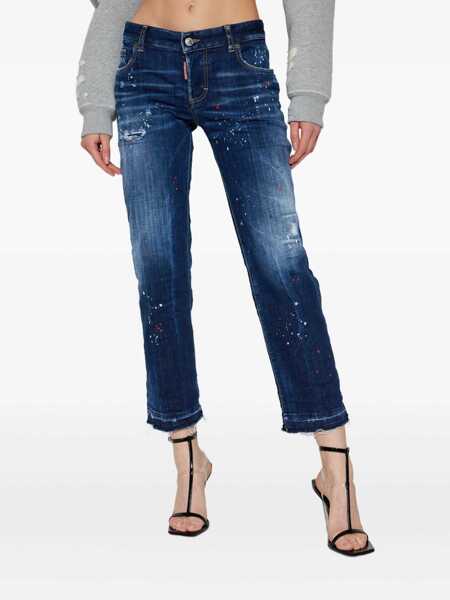 Blugi DSQUARED2 DSQUARED2 Boston Jean Clothing BLUE Femei (BM 18233427) 3