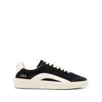 Sneakers DSQUARED2 Black And White Calfskin Sneakers Barbati