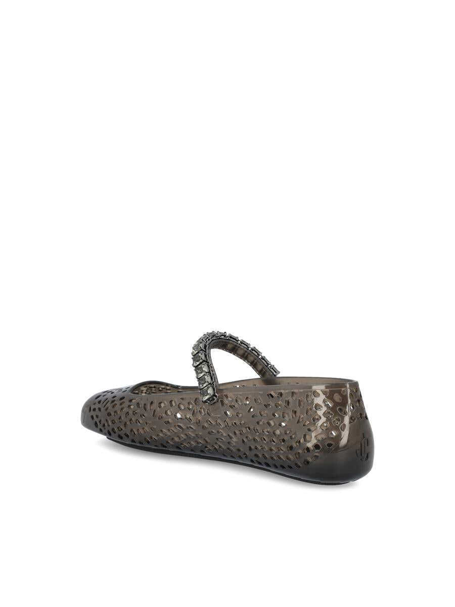 Balerini Jimmy Choo Jimmy Choo Low Shoes BLACK/SMOKE Femei (BM 18233610) 3