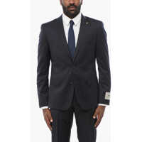 Sacouri Cc Collection Virgin Wool Reset Slim Fit Blazer Barbati
