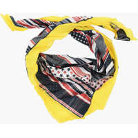 Esarfe Printed Cotton Foulard Barbati