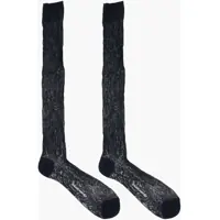 Sosete Ribbed Silk Long Socks Barbati