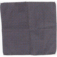 Esarfe Patterned Silk Blend Pocket Square Barbati