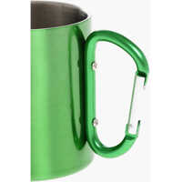 Genti de voiaj pentru Barbati - Accesorii de voiaj DSQUARED2 Solid Color Steel Mug With D-Ring Handle Green Barbati (BM 18234238) - B-mall.ro