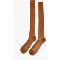Sosete Ribbed Silk Long Socks Barbati