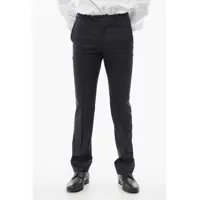 Pantaloni eleganti Virgin Wool Pants With Belt Loops Barbati