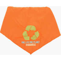 Esarfe Nylon Padded Scarf With Print Logo Barbati
