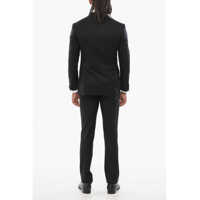 Costume CORNELIANI pentru Barbati - Costume CORNELIANI Virgin Wool Leader Suit Black Barbati (BM 18234439) - B-mall.ro