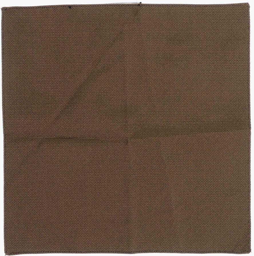 Esarfe DSQUARED2 Silk Pocket Square Brown Barbati (BM 18234442) 1