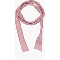 Esarfe Solid Color Lurex Slim Foulard Femei