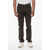 CORNELIANI Id Luxury Straight Fit Denims With Embroidered Logo Brown