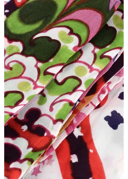 Esarfe DSQUARED2 Patterned Silk Slim Foulard Multicolor Barbati (BM 18234772) 2