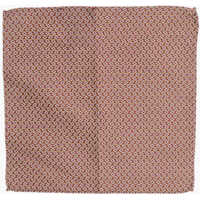 Esarfe Patterned Silk And Cotton Pocket Square Barbati