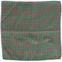 Esarfe Patterned Silk Pocket Square Barbati