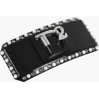 Bijuterii Patent Hair Clip With Beads And Jewels Femei