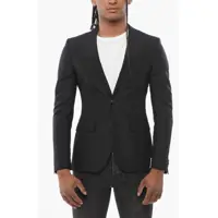Sacouri Cc Collection Linen And Silk Blend Blazer Barbati