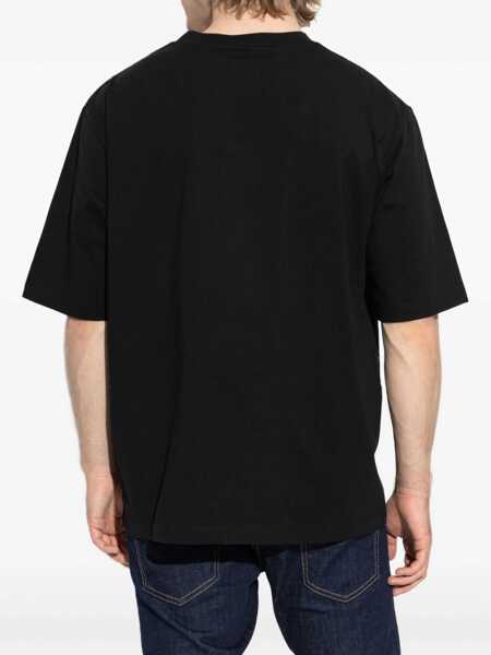 Tricouri DSQUARED2 Logoed T-Shirt BLACK Barbati (BM 18234928) 4