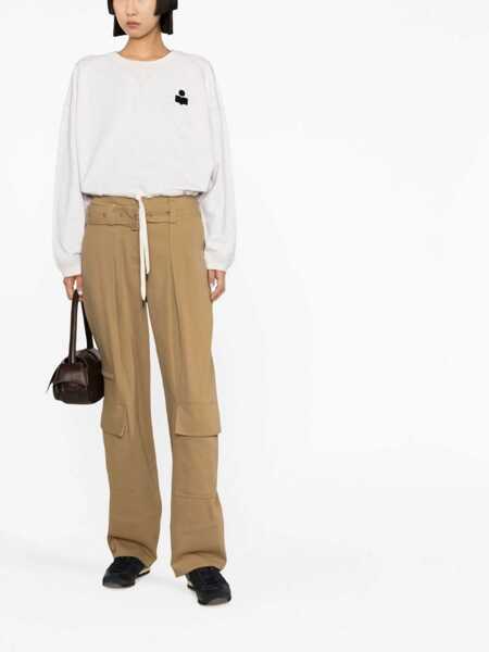 Bluze de trening ISABEL MARANT ETOILE Margo Sweatshirt BEIGE Femei (BM 18234937) 2