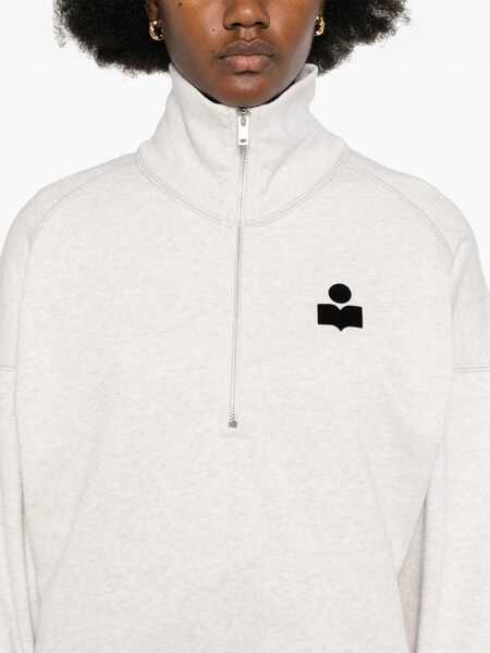 Bluze de trening ISABEL MARANT ETOILE Sweatshirt Ross BEIGE Femei (BM 18234958) 5