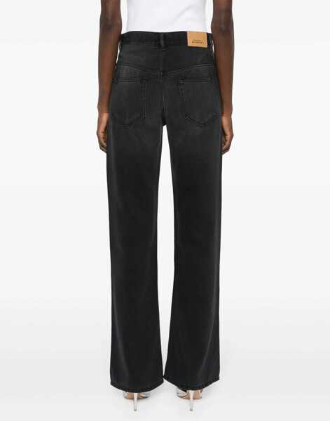 Blugi skinny Isabel Marant Jeans Belvira BLACK Femei (BM 18235006) 4